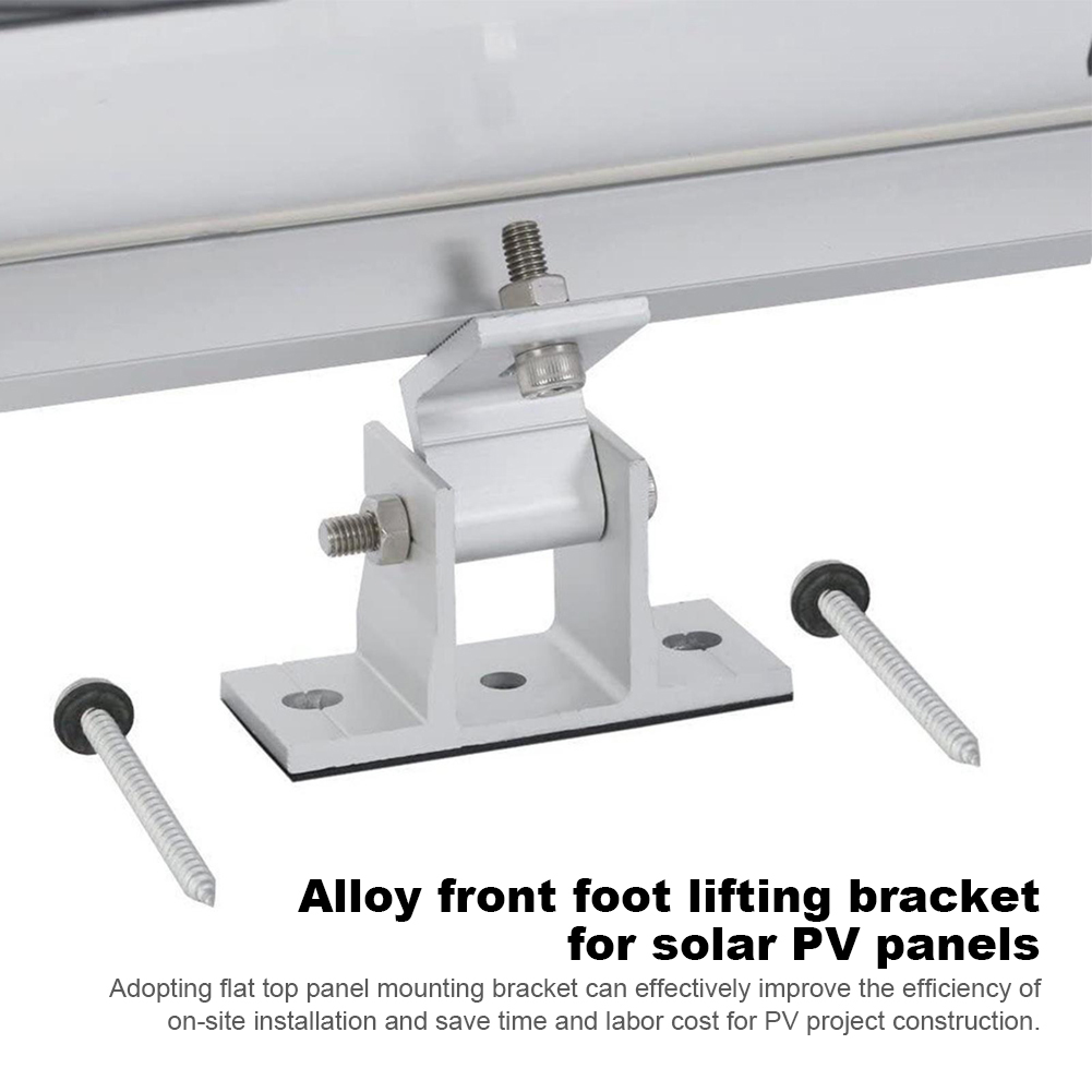 Solar Panel Tilt Mount - 2 szt. Aluminiowe uchwyty do paneli