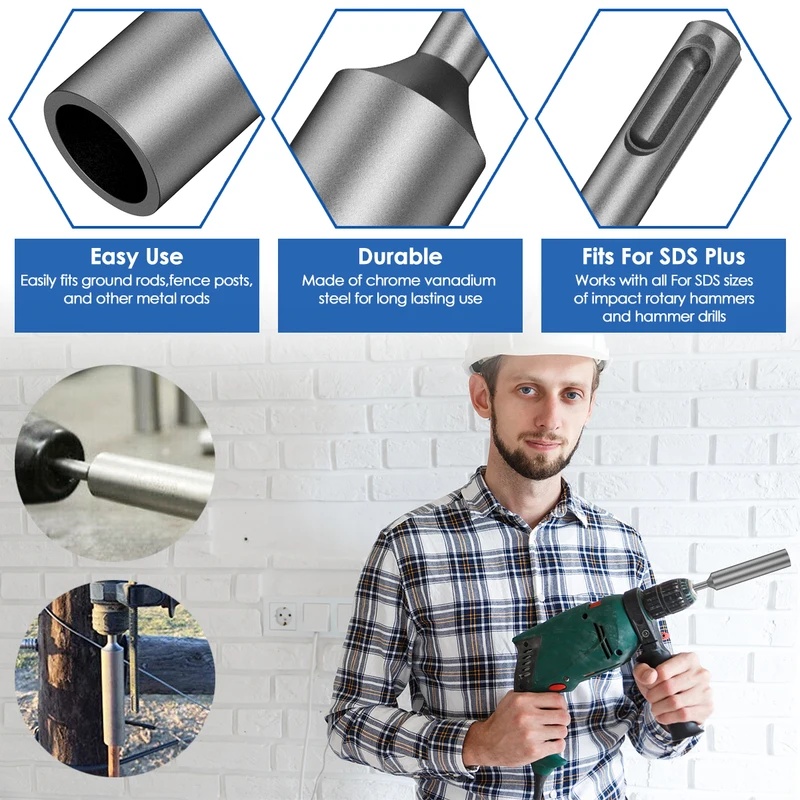 Wiertło SDS-Plus do wbijania u – Earthing Grounding Rod recenzja i cena
