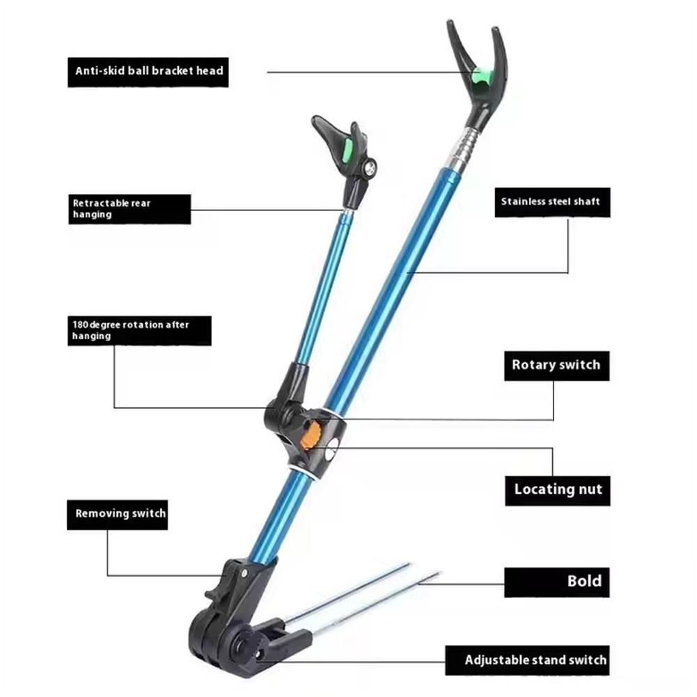 Uchwyt na wędkę ze stali nierd – Earthing Grounding Rod recenzja i cena