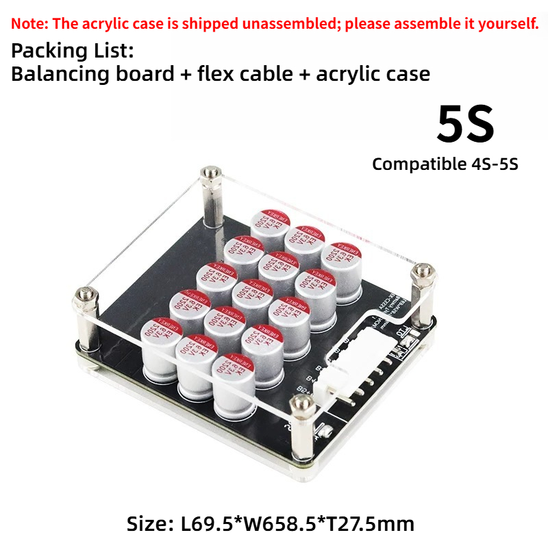 1 szt. 5A 4S Aktywny Balanser  – Battery Equalizer Balancer recenzja i cena