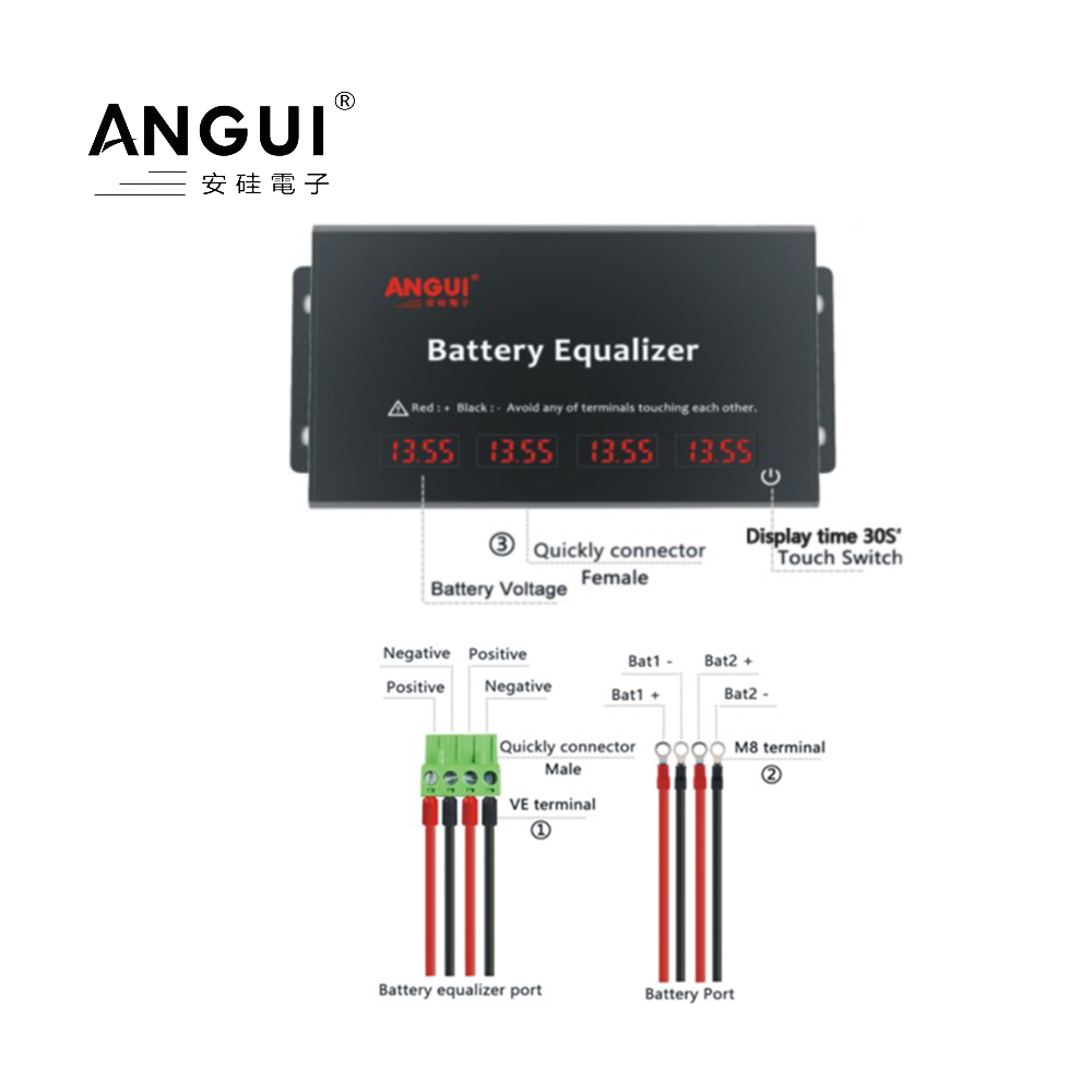 Wyrównywacz Baterii ANGUI 60V  – Battery Equalizer Balancer recenzja i cena